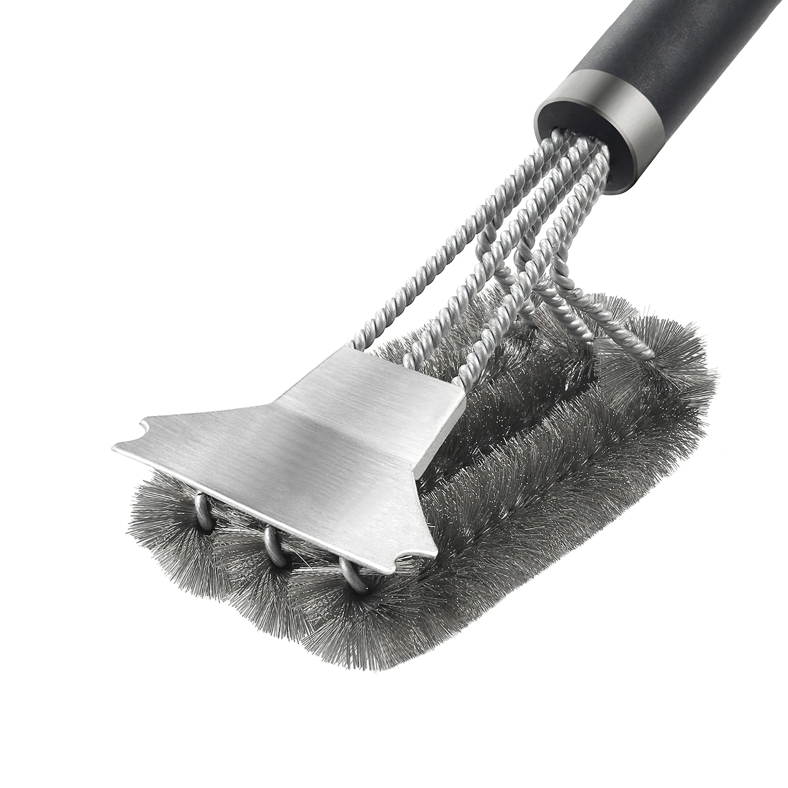 

Barbecue Grill Cleaning Brush BBQ Brush Stainless Steel 3 In 1 Barbecue Grill Brushes BBQ Clean Tool Cooking Accessories