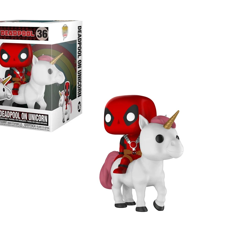 Экшн Фигурка Дэдпул на Единороге 6 дюймов|Игровые фигурки и трансформеры| |