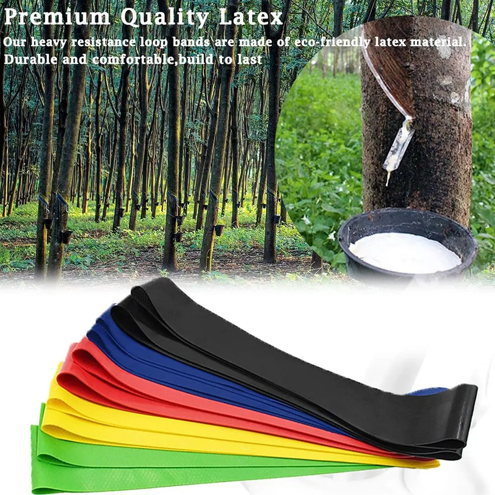 

Yoga Tpe Pull Ring Fitness Yoga Band Resistance Band Pull Rope Fitness Band Resistance Ring Five Colors