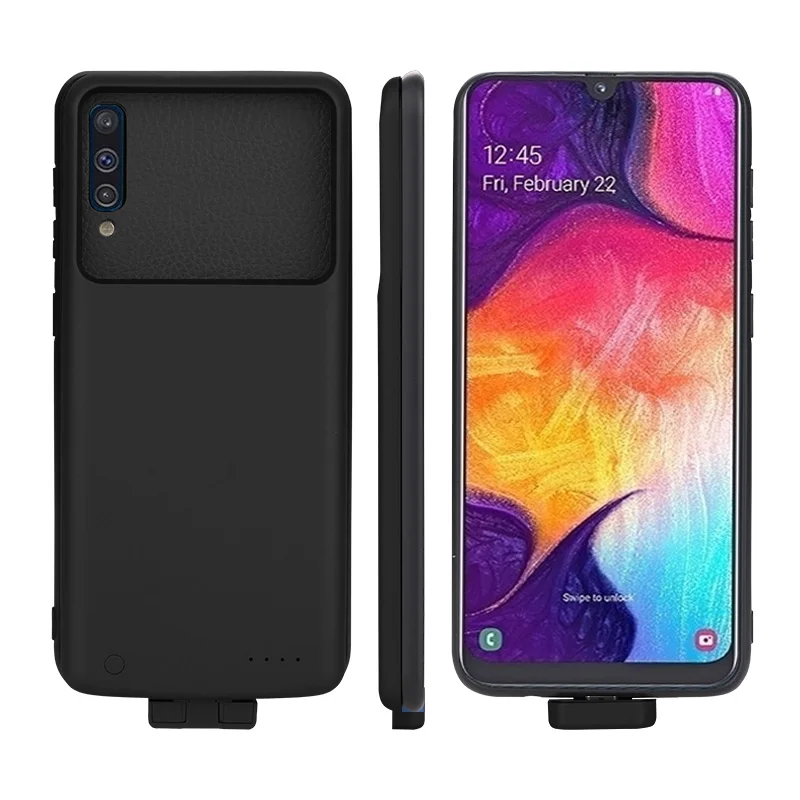 5000mAh ударопрочный чехол для зарядки батареи samsung Galaxy A50 A50S A30S умный блок питания