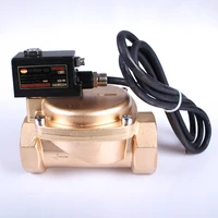 2 high pressure 16 kg explosion proof solenoid valve brass normally closed ac220v dc24v for water oil air ip65