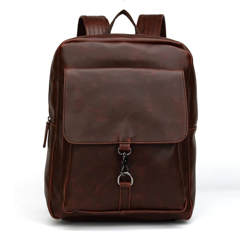 Мужской роскошный рюкзак для ноутбука деловой путешествий за дверью