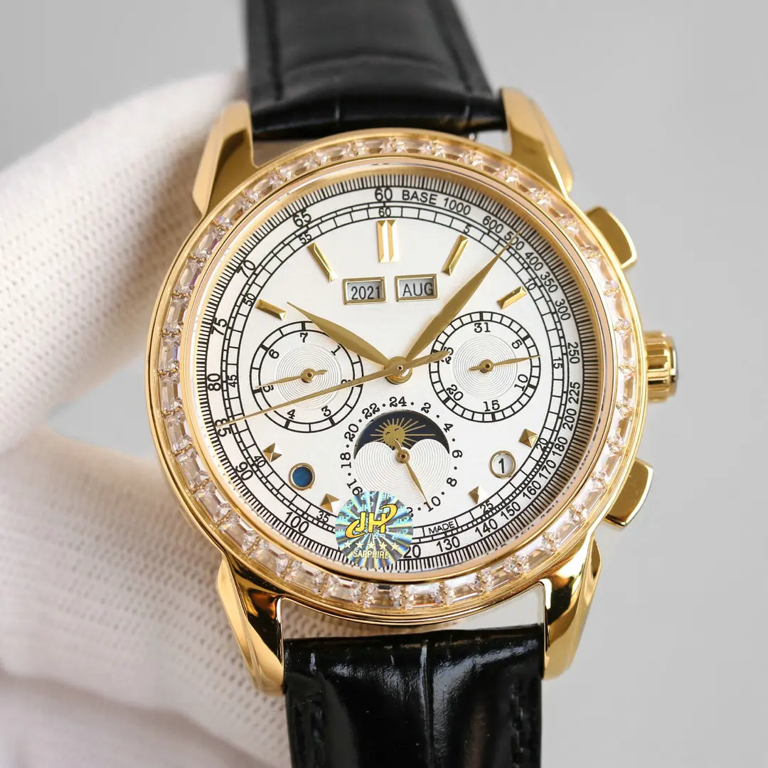 

Mens Mechanical Automatic Watch Top Brand Luxury Patek 1: 1 same style Men's Wrist watches FM Male Waterproof tourbillon Clock