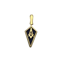 masonic lapel pins gold small trowel brooch gifts badges with butterfly clutch25 4mm