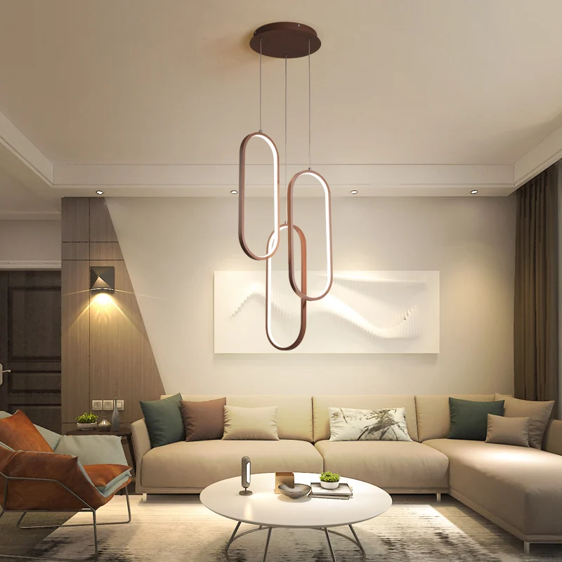 Современные светодиодные подвесные светильники TRAZOS для столовой бара кухни