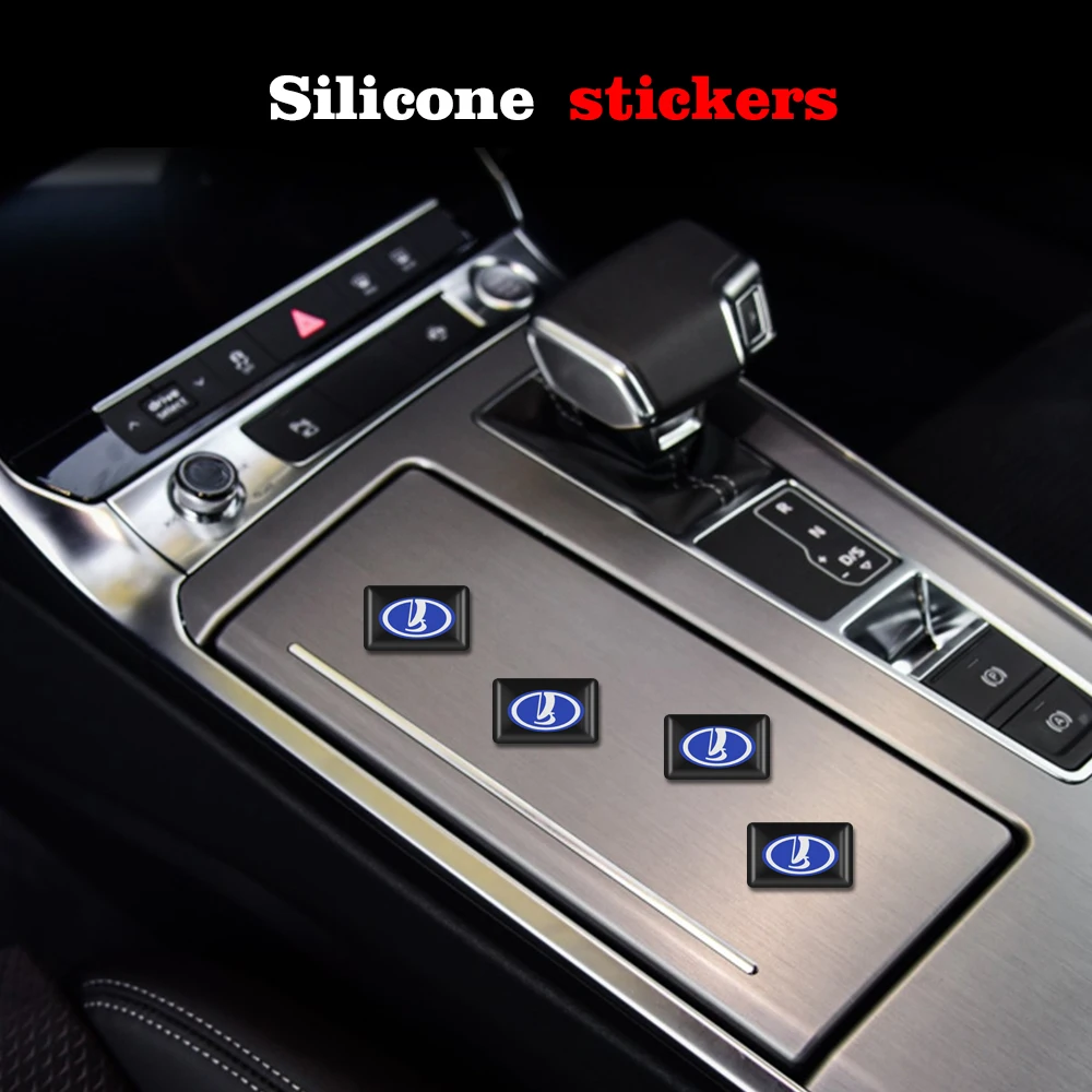 10 шт. автомобильный Стайлинг рулевое колесо 3D Маленькая фотография наклейка для