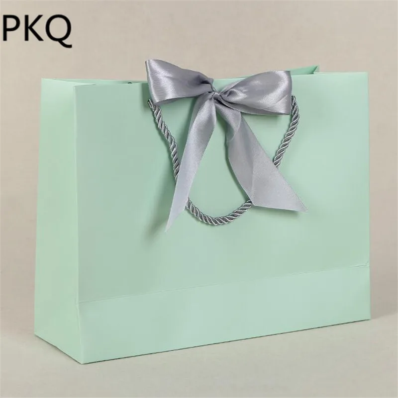 15 шт розовый/белый/задний/синий/красный бумажный подарочный пакет Упаковка