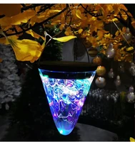 led lights waterproof landscape solar camping lamp outdoor decoration holiday cottage garden for country house picket fences