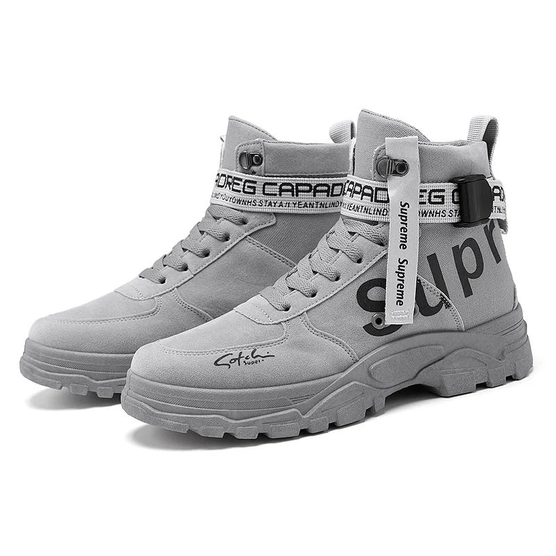 Мужские Британские текстильные ботинки мужские осенние новые индивидуальные