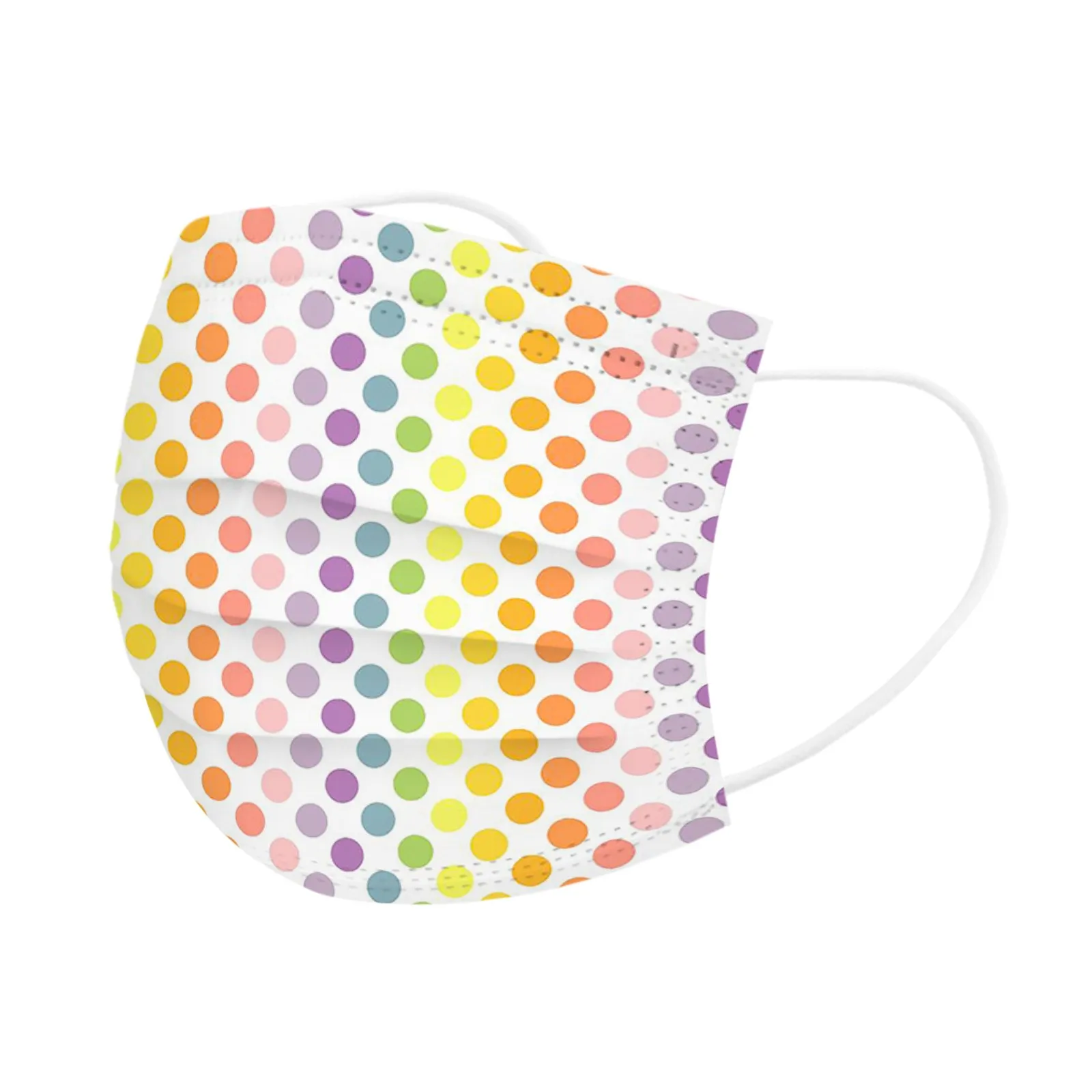 Маска детская одноразовая из нетканого материала с фильтром 50 шт. | Красота и