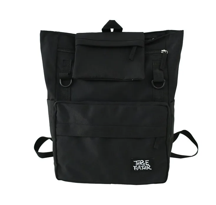 

casual Harajuku Japanese style backpack men's and women's fashion campus high school students' schoolbag ins hot Backpack
