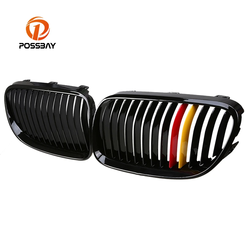 Автомобильные решетки POSSBAY для BMW 3-Series E93 325i/328i/330d/M3 Cabrio 2010-2013 передняя решетка