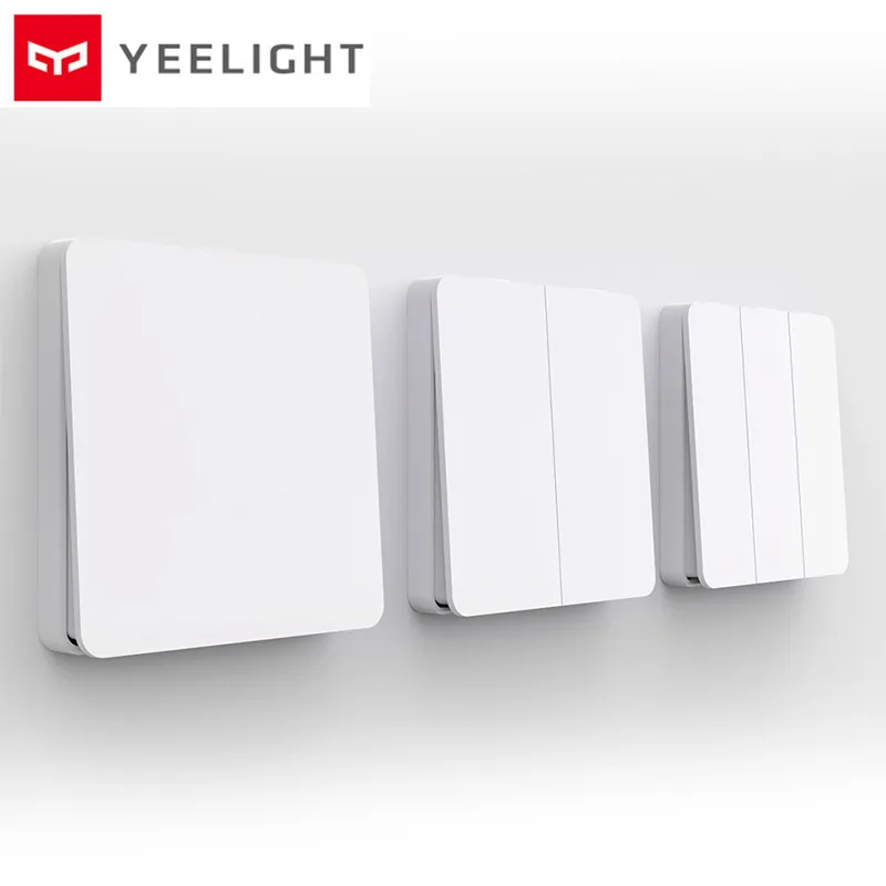 

Yeelight Slisaon Switch Wall Switch Open Dual Control Switch 2 Modes Switch Over Intelligent Lamp Lights Switch