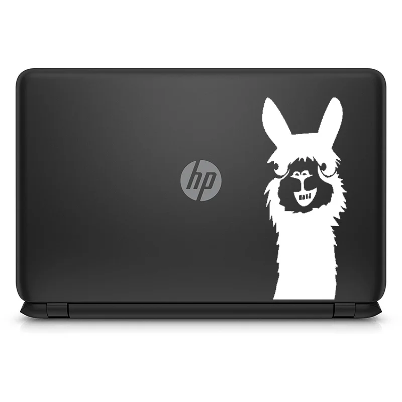 Милая наклейка для ноутбука Llama для Macbook 13 Pro Air retina 11 12 15,6 дюймов Mac hp Mi Dell acer тетрадь с животными Кожа DIY Наклейка