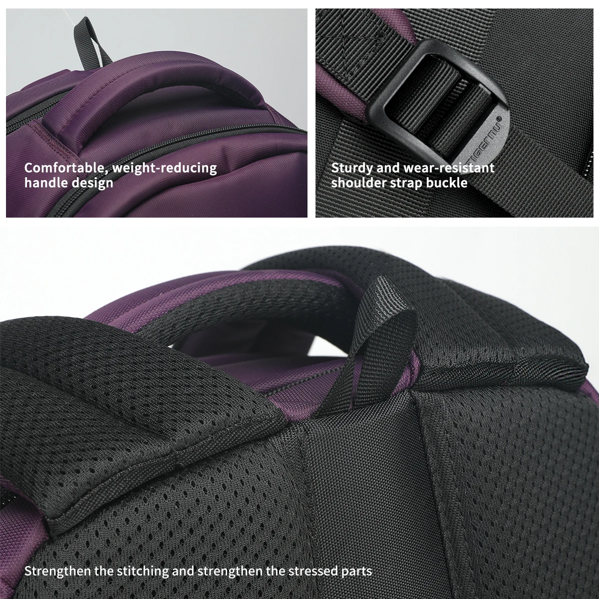 Рюкзак Tigernu для мужчин и женщин нейлоновый водонепроницаемый ноутбука 15 6 дюйма