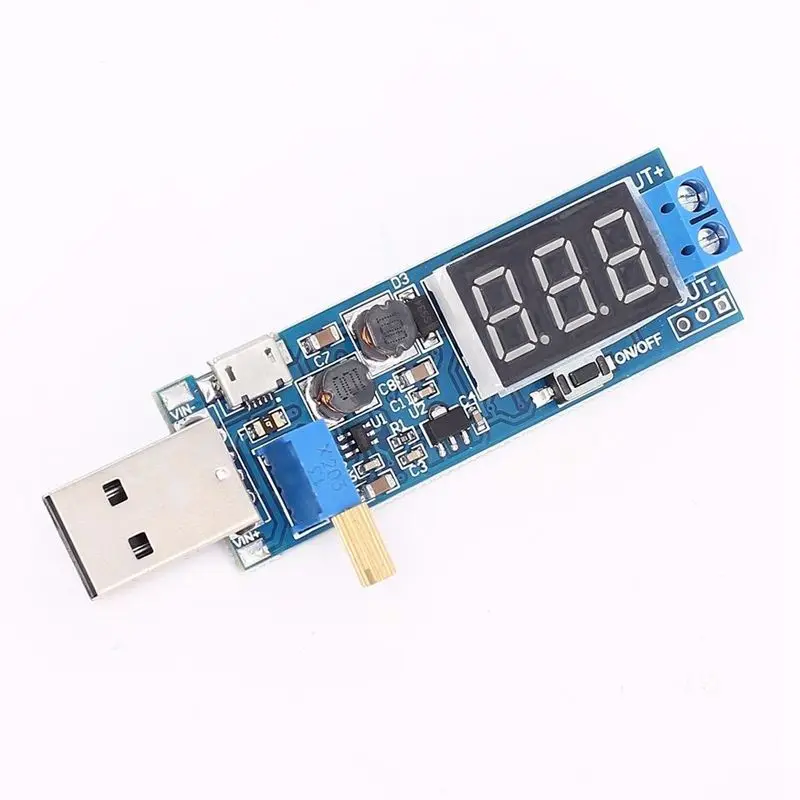 1 шт. Dc Usb повышающий/понижающий модуль питания повышающий понижающий