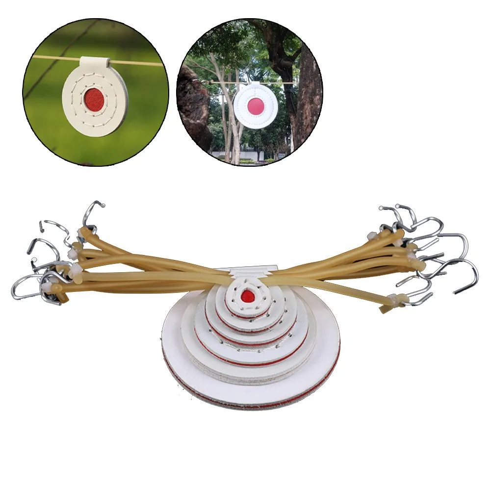 

6pcs 5mm Fiber Target Pinner Plinking Target For Practice Paintball Target Diameter 2/3/4/5/6/8cm Hunting Shooting Trainning