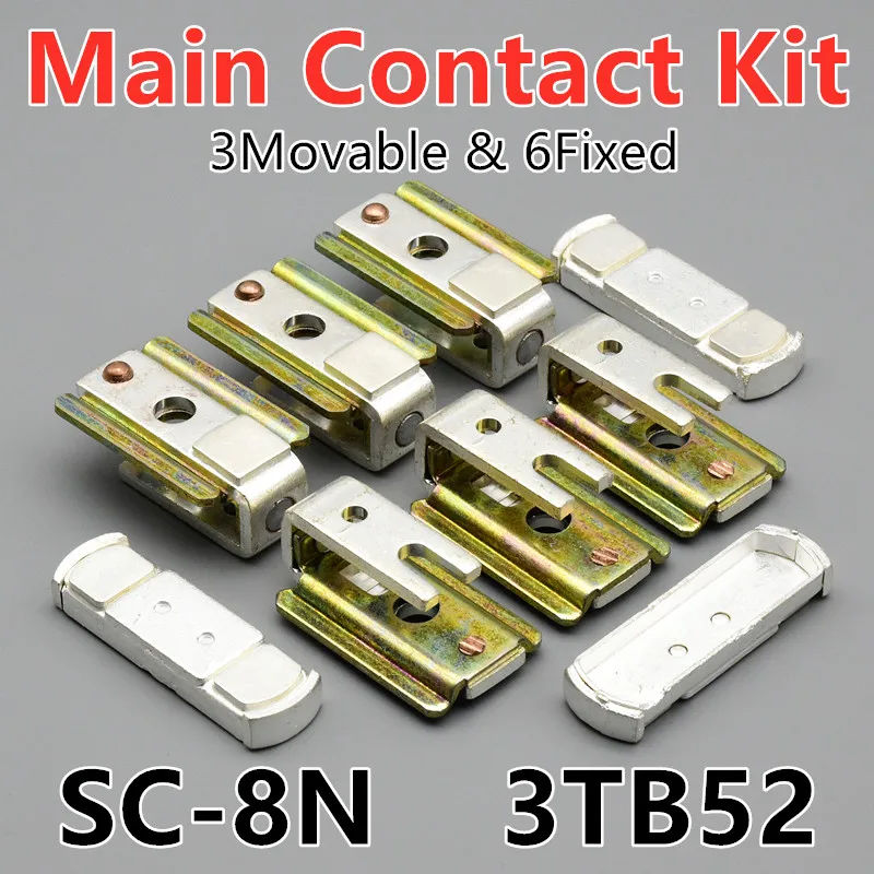 Основной комплект контактов для SC-8N 3TB52 с боковым перемещением и круглой головки