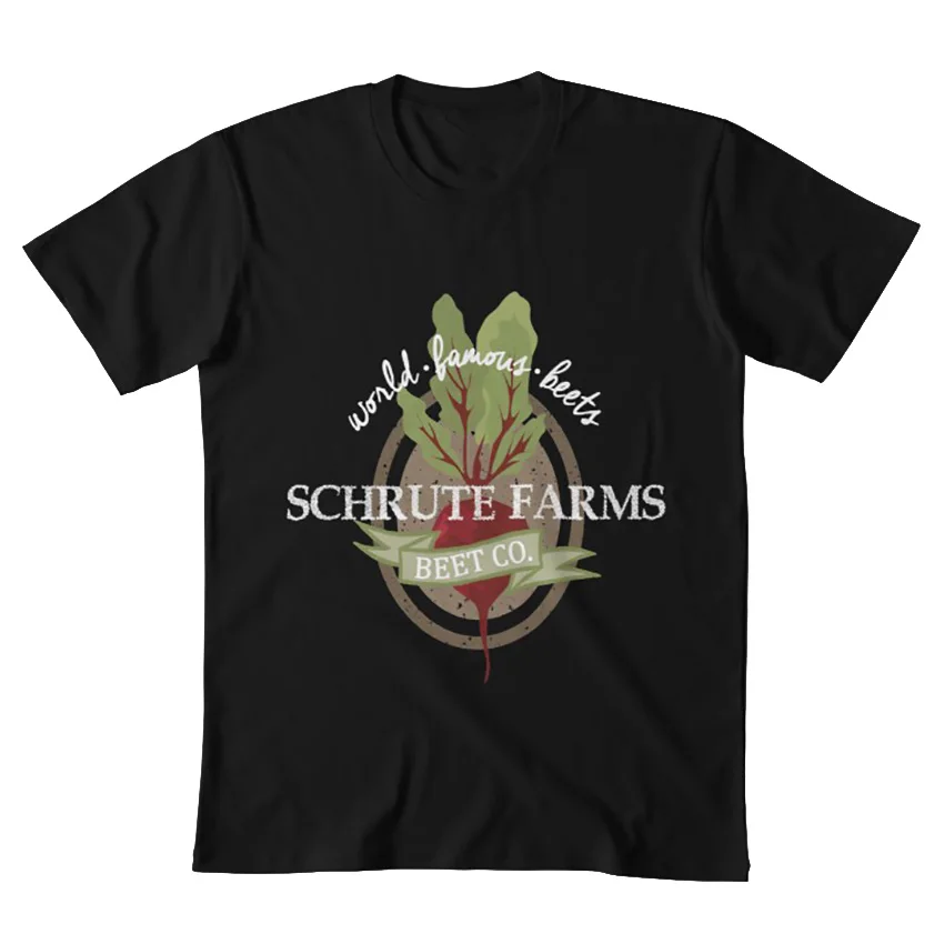 Schrute Farms офисная футболка Офис Дуайт schrute farms свекла Свекла| |