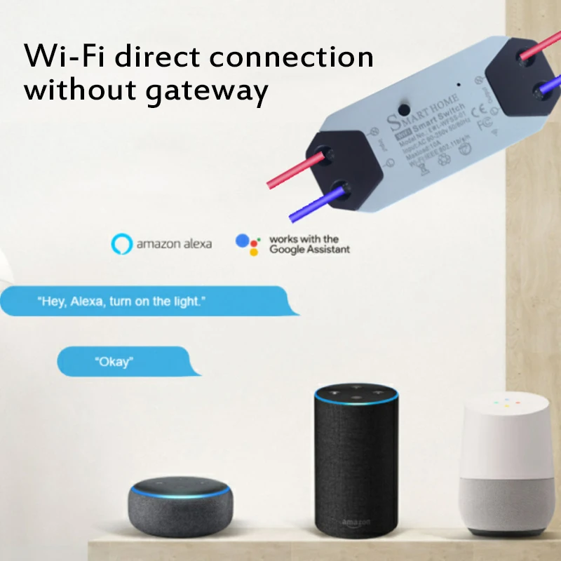 Умный дом jl wfss 01 WiFi беспроводные модули переключателей для Tuya/Smart Life приложение