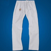 high quality 100 cotton children kids taekwondo pants adult men women taekwondo training pants black white clothing accessories