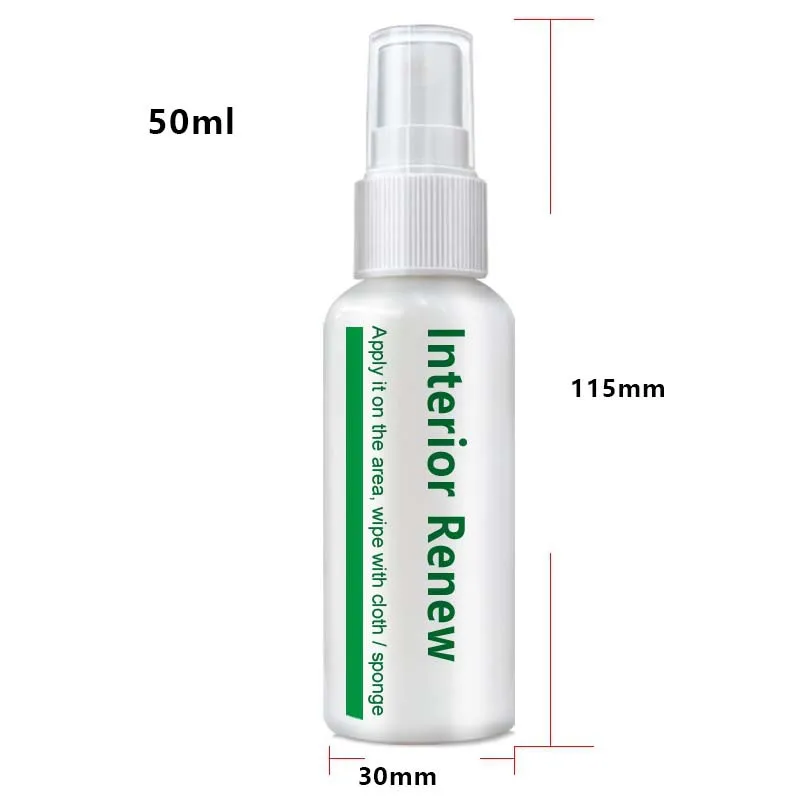 50 мл обновление интерьера автомобиля пластиковые детали агент для ухода за