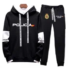 2022 спортивная одежда испанской национальной полиции, спортивная одежда CNP для полицейских сил против беспорядков, мужской костюм с капюшоном на осень и зиму, пуловер, комплект из двух предметов