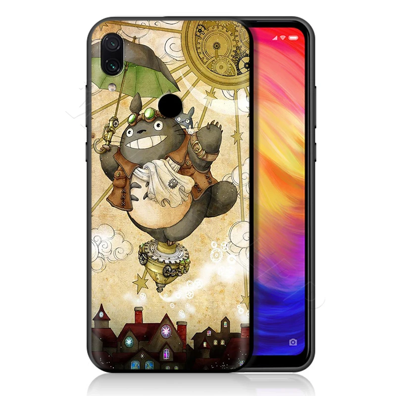 Чехол Totoro для Xiao mi Red mi Note 8 mi 3 6 8 9 A1 A2 A3 8A 6X9 T CC9 Lite SE Pro Max F1 10 - Цвет: 2