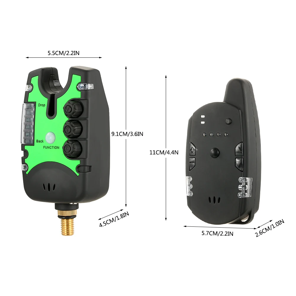 Новый RGB беспроводной набор сигнализаций для ловли рыбы цифровой светодиодный