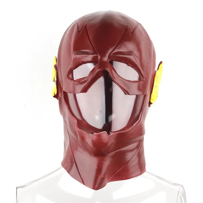 Красная черная голова полное лицо Косплей светящаяся маска черный холлен