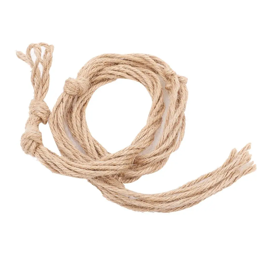 Веревка из пеньковой веревки стеклянный террариум цветочные горшки настольная