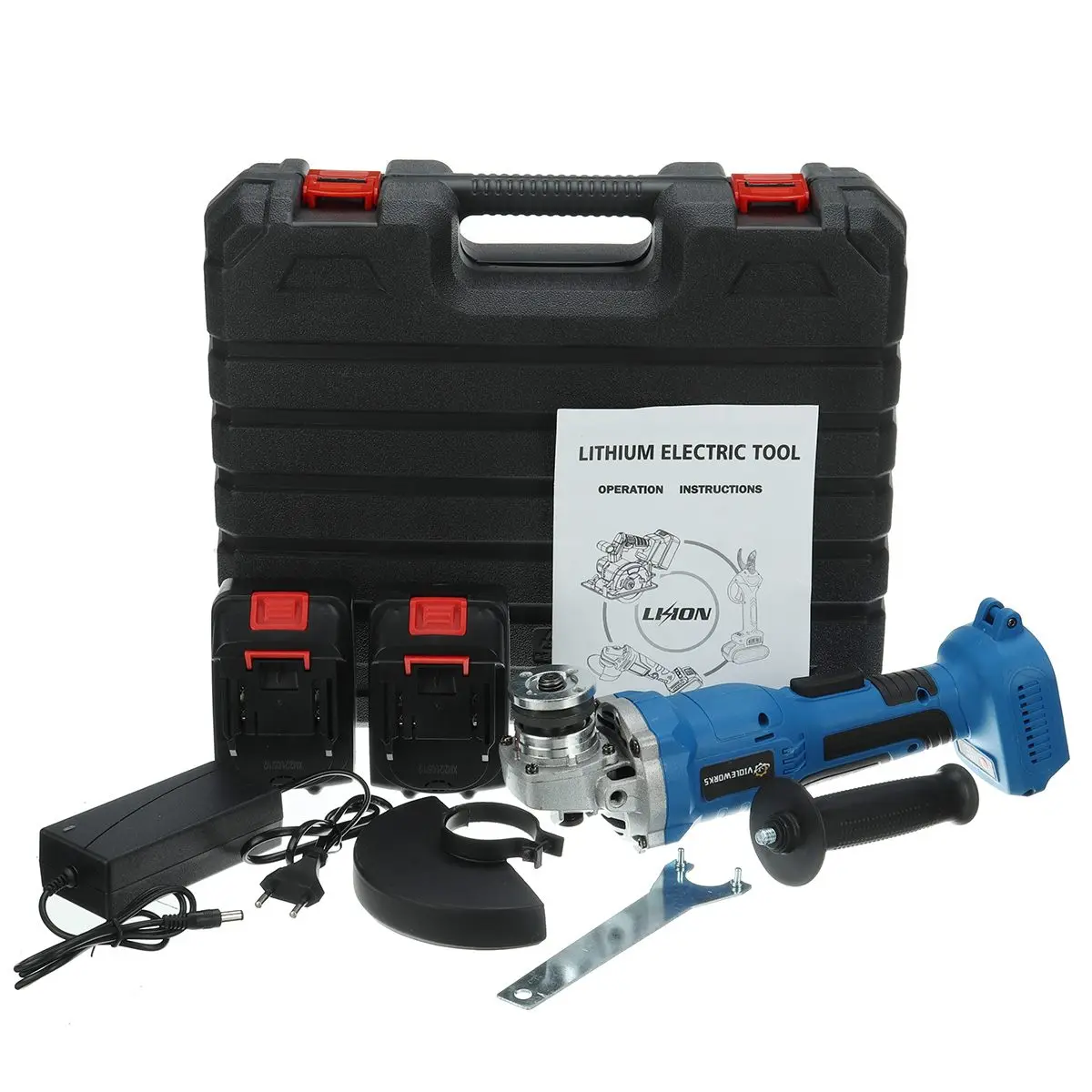 Беспроводная угловая шлифовальная машина 1580 Вт полировальная машинка