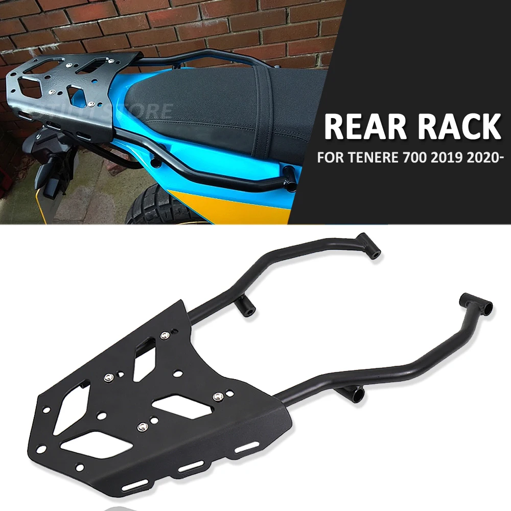 2020 2019 For Yamaha Tenere 700 NEW Motorcycle Accessories Top Case Rear Rack Carrier Rear Grab Handle