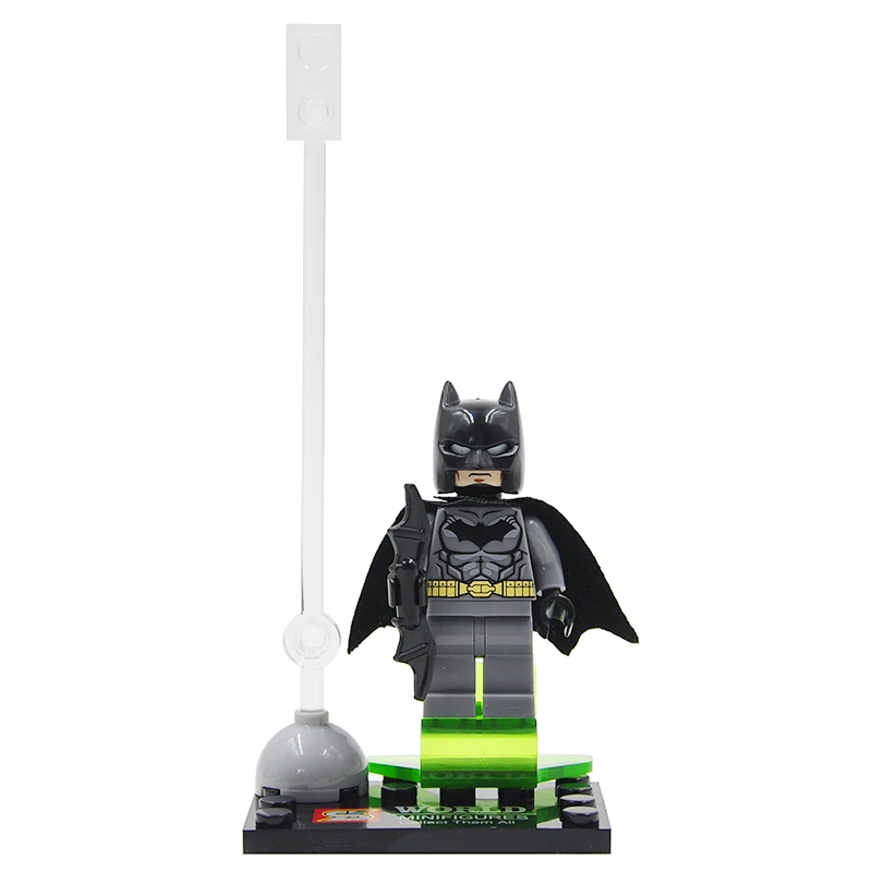 Batman Marvel Человек-муравей, одна распродажа, фигурка Deathstroke Сокол, Бэтмен, строительные блоки, наборы Мстителей, модели, кирпичи, игрушки - Цвет: Batman