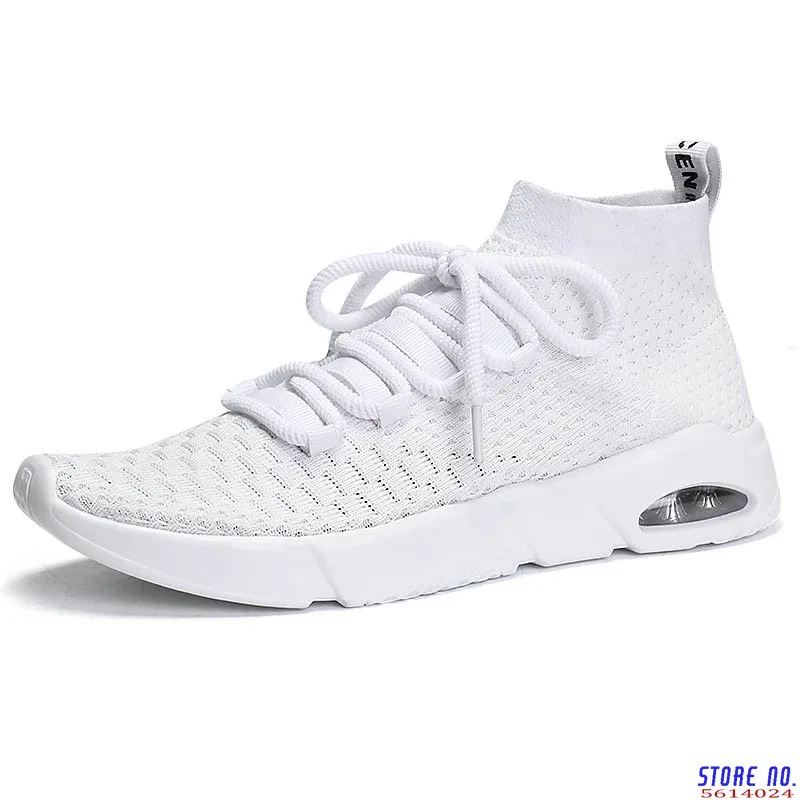 

Дышащая амортизирующая мужская повседневная обувь большого размера 39-46 мужские носки кроссовки обувь со шнуровкой Мужская Уличная обувь д...