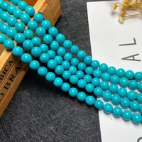 4mm 6mm 8mm 10mm optimization turquois natural stone beads pick size loose bead for fashion handmade bracelets diy charm jewelry