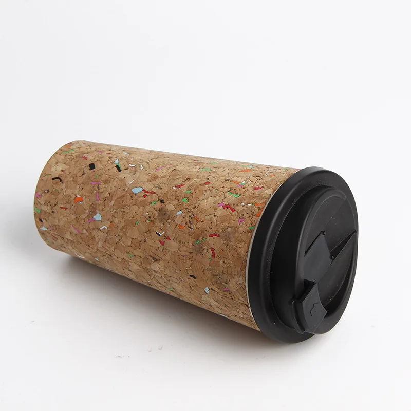 Кружка для кофе из пп и дерева 450 мл | Дом сад