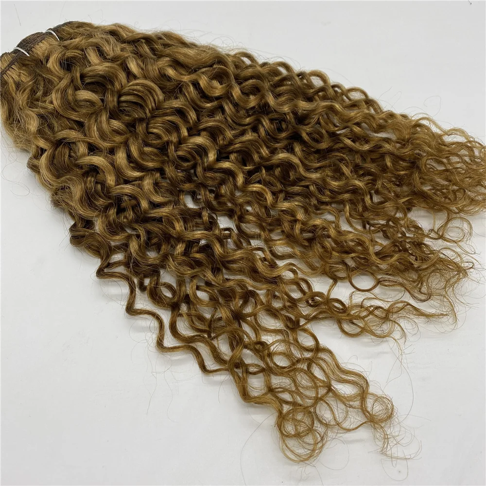 

Clip In Hair Extensions Human Hair Curly 7pcs/Set Piano Color Clip Ins Remy Hair