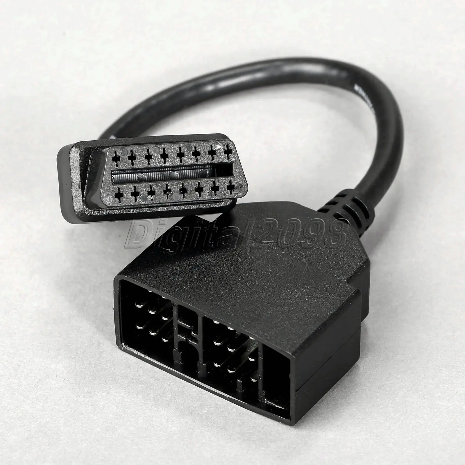 Кабель переходник Yetaha с 22 контактным разъемом на 16 контактный разъем OBDII для