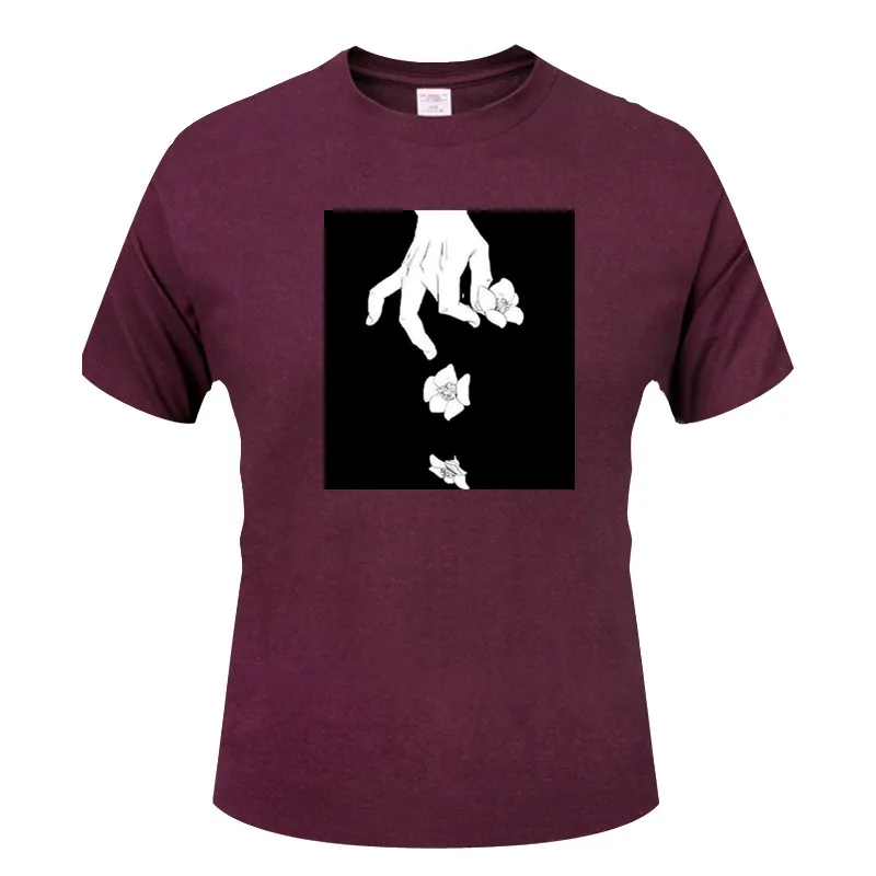 

Newest Design Anime art Canvas Print Fashion T-shirt Summer Men Cartoon Cool Short Sleeve Tee Tops Clothes