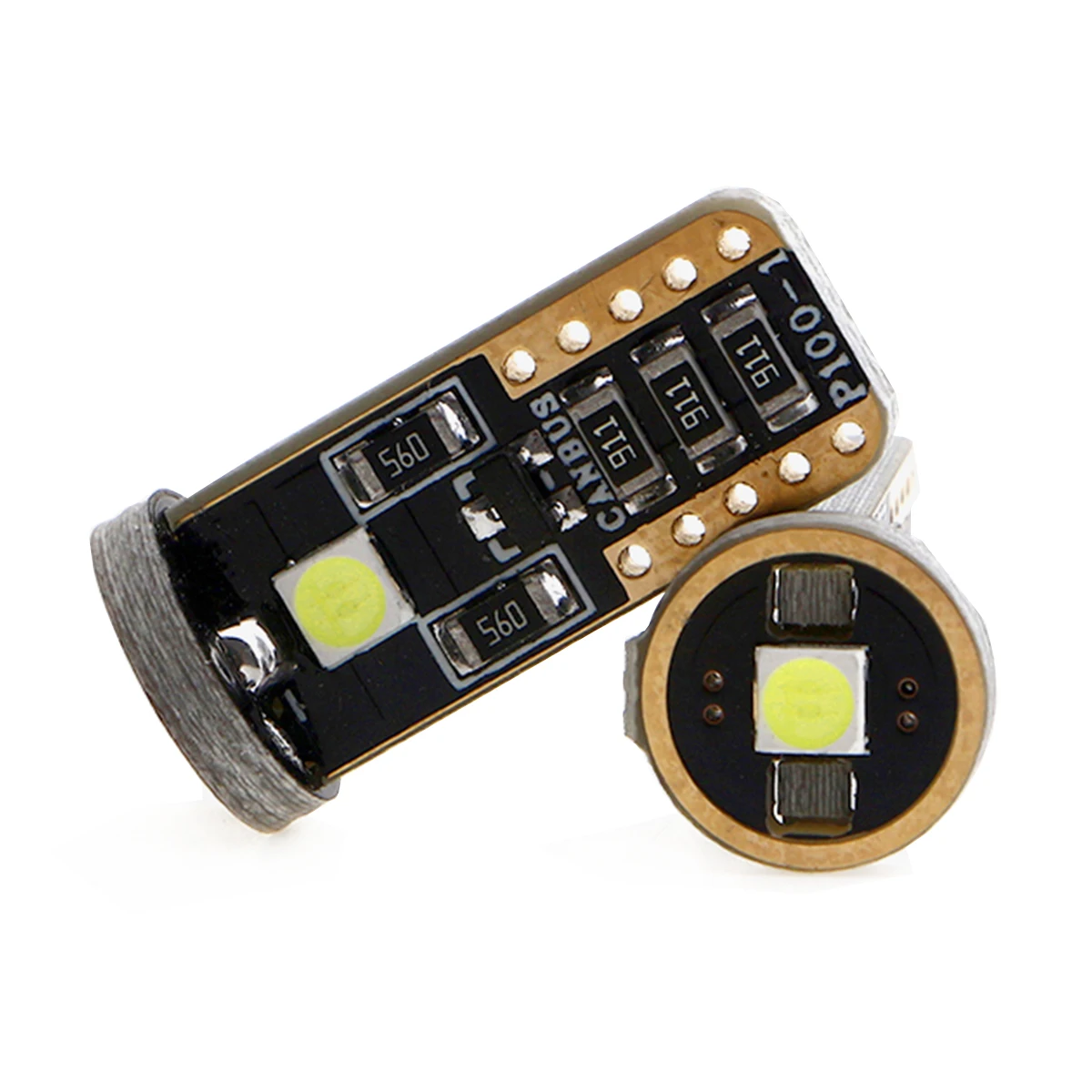

2 Pcs Led T10 Canbus Car Door Welcome Courtesy Light W5W Led No Error Car Tail Parking Brake Light