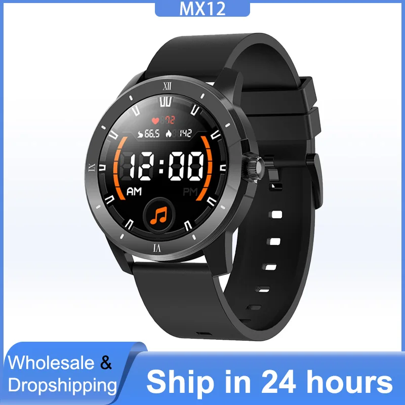 

Smart Watch 2021 New MX12 Men and Women Support Bluetooth Calls Heart Rate Monitoring Sports Modes IP68 Waterproof Music Player