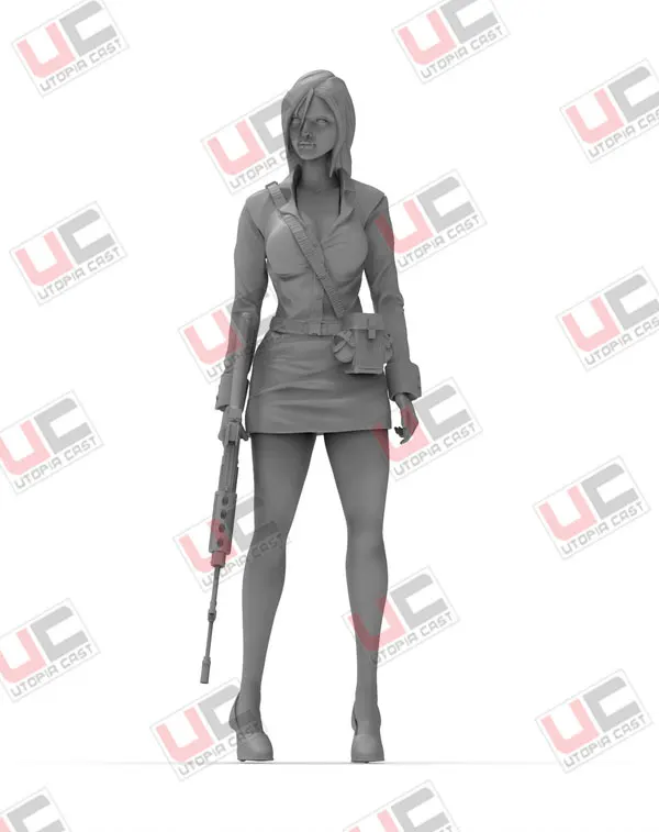 1:24 1:35 масштаб реалистичный характер женский солдат миниатюры Неокрашенный DIY