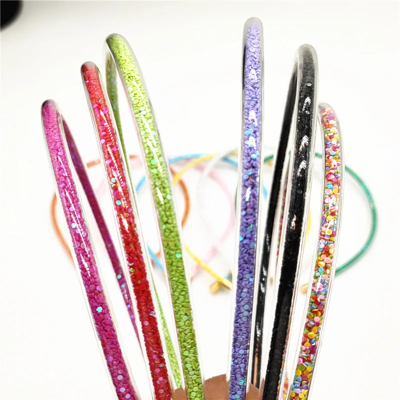 

5pcs glitter sequin shaker headband for girl 12 colors available