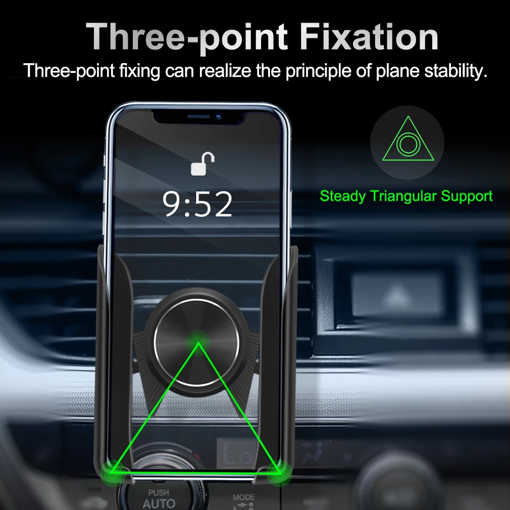 Универсальный гравитационный Автомобильный держатель для телефона поддержка