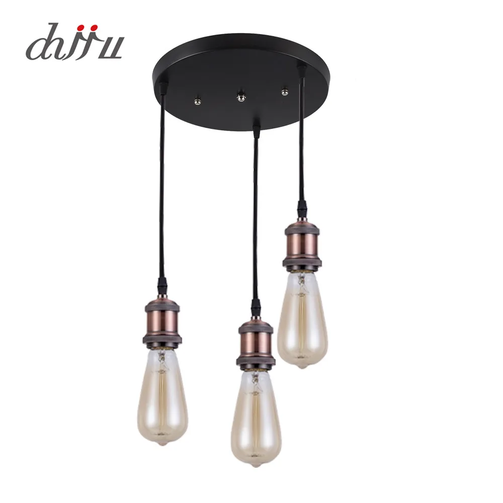 Винтажная основа для лампы Эдисона алюминиевая Подвесная лампа в стиле лофт