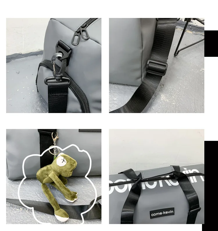 

Can Set Trolley Case Men's and Women's Independent Shoes Dry Wet Separation Waterproof Yoga Bag Sports Fitness Bag Travel Bag