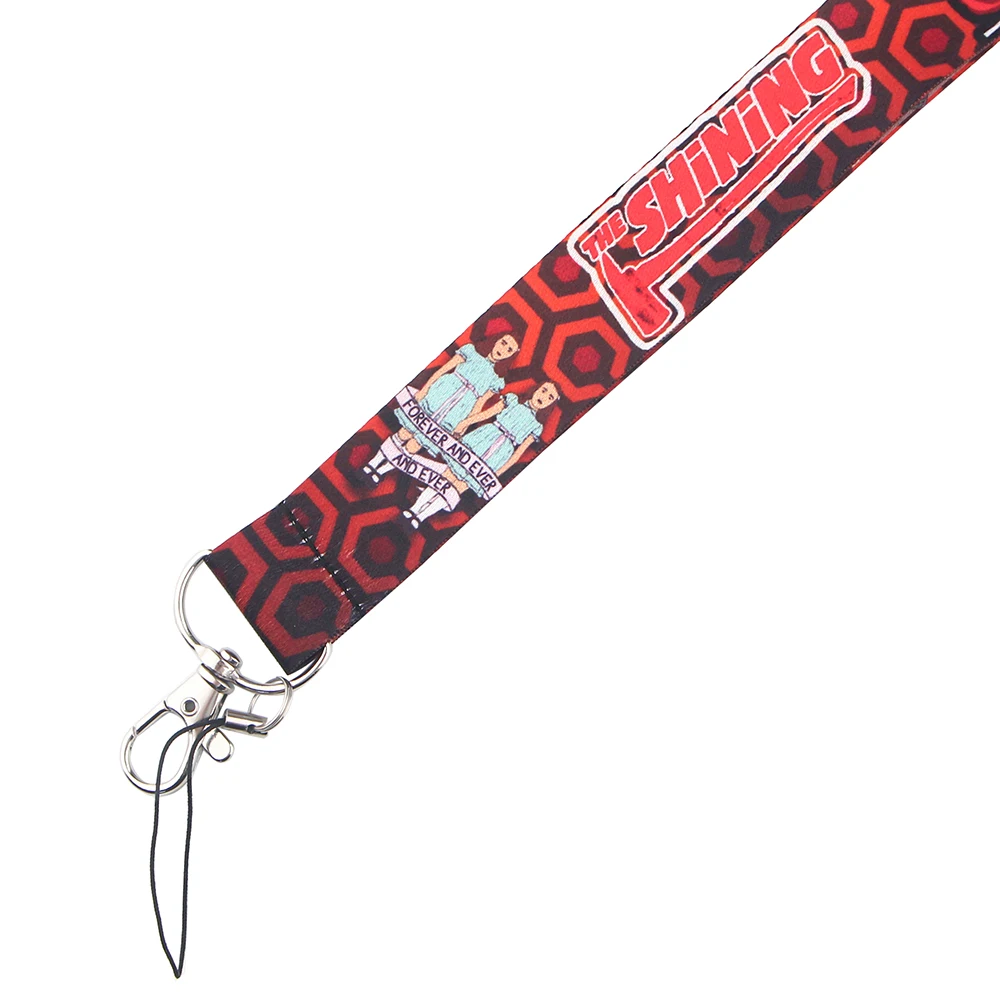 

HJ16 Movie Keychain Neckband Lanyard USB ID Card Badge Holder Mobile Belt Lanyard