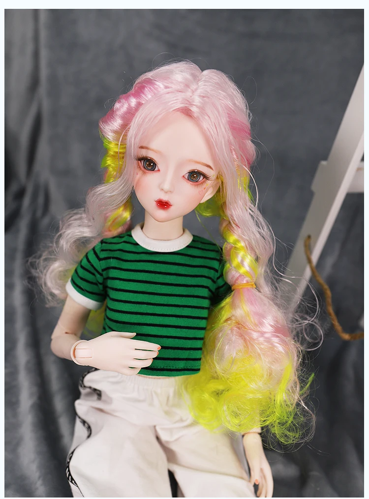 1/3 мечта фея bjd кукла парик волосы для 60 см куклы, только парик, без куклы