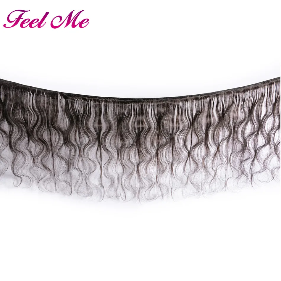 Товар для волос FEEL ME камбоджийские волосы волнистые пучки с закрыванием